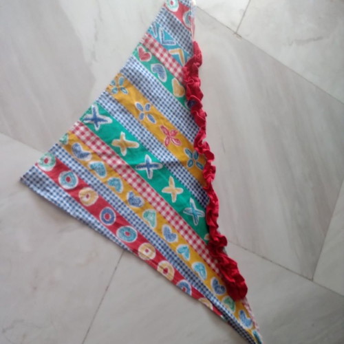 Girls' set used with jacket, blouse and bandana for 3-4 years old