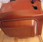 Φωτογραφική μηχανή Lubitel 2 μεταχειρισμένη με δερμάτινη θήκη