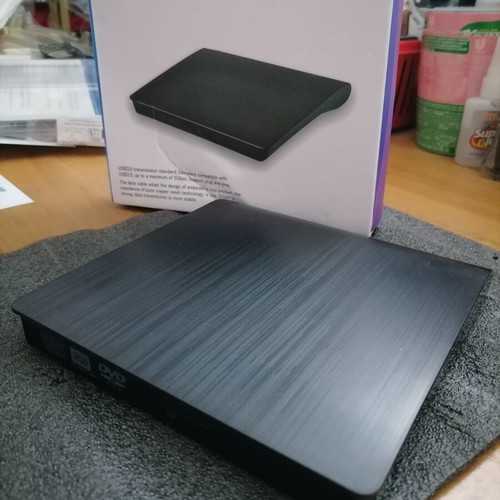 HP CDDVDW TS-L633J External USB CD/DVD Reader Writer New