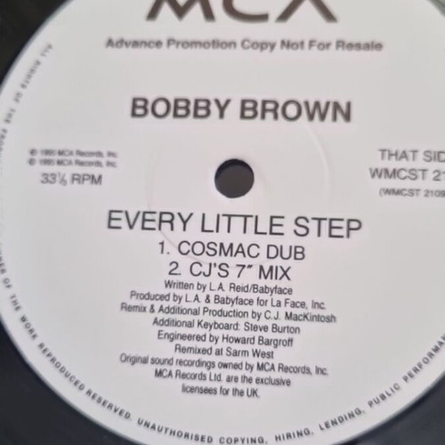 Bobby Brown vinyl collection used