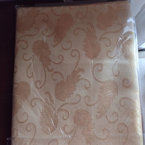 Tablecloth in gold color new