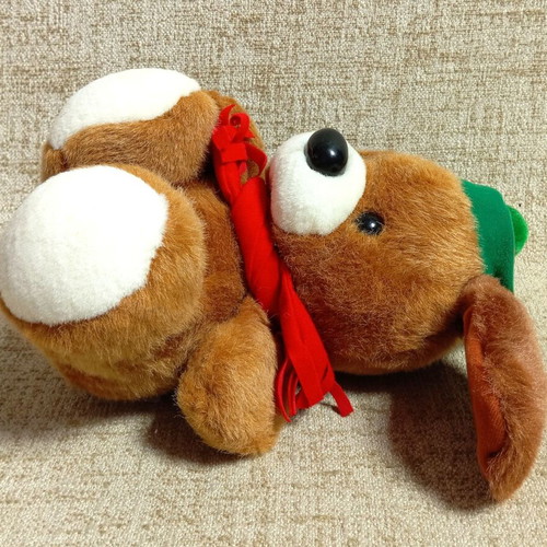 Stuffed animal dolls new, pack of 3, 1990s vintage dog and bears