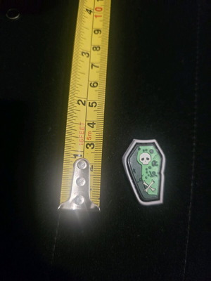 Pvc patch eye new with hook loop