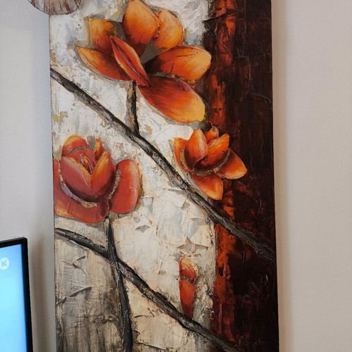 Oil painting on canvas like new 120x60 cm