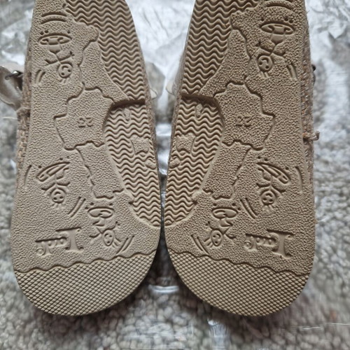 Vulladi Espadrilles Noº 23 new, beige and gold