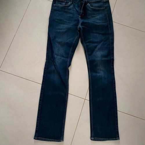 Women's denim pants H&M like new, blue, size M