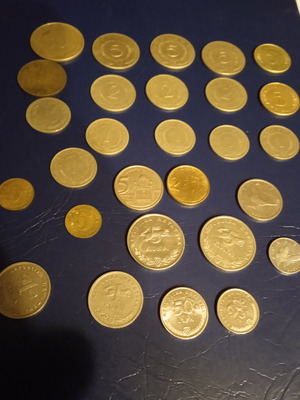Yugoslavia, Serbia and Croatia coins, one lot