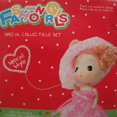 Fashion Girls doll set 1990-2000 decade like new, sealed packaging