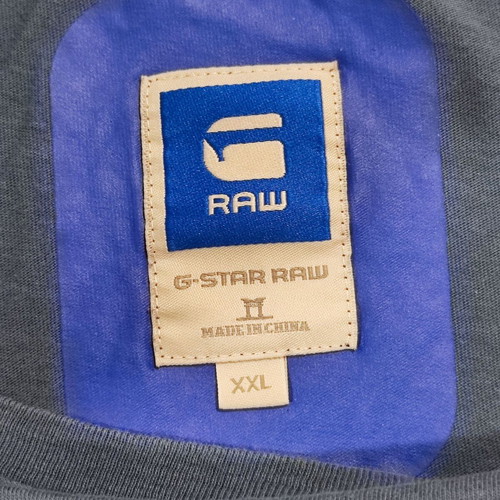 G-Star Raw men's t-shirt XXL used, blue
