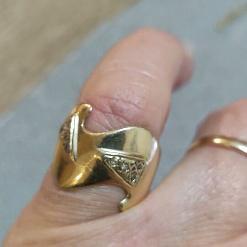 Gold ring 14k slightly used