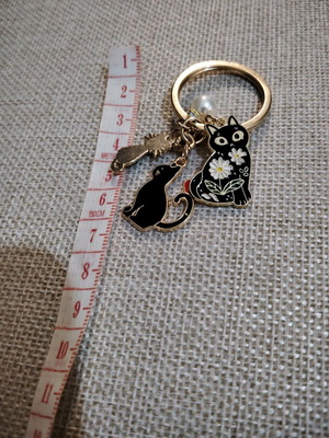 Keychain with Cat Theme new