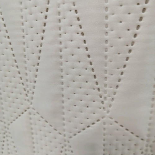 Guy Laroche Ruby Satin Ivory Quilt Set of 3 New