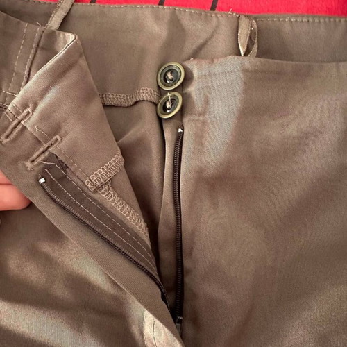 Women's brown classic office pants like new, size S/M