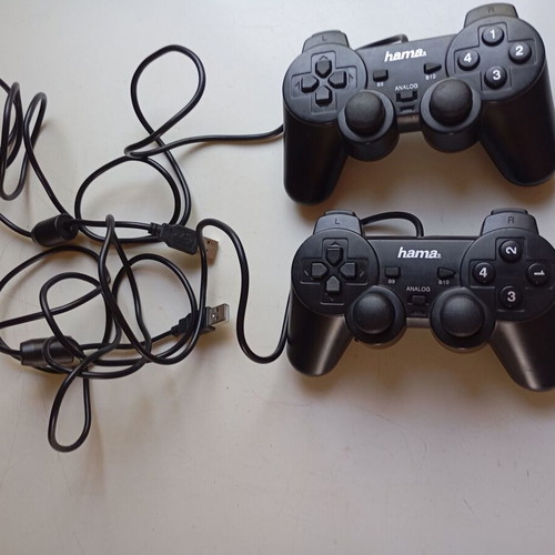 PlayStation 3 controllers used, pack of 4 (2 wireless, 2 wired)