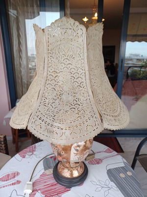 Table lamp used