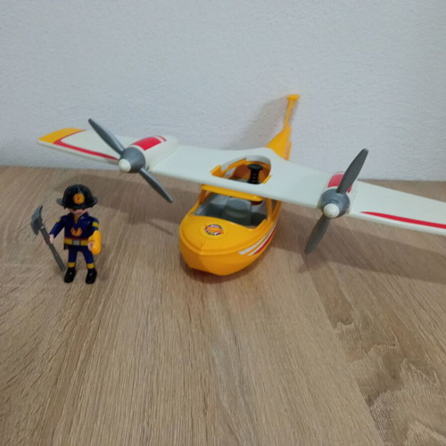 Playmobil Firefighting Canadair used, set included