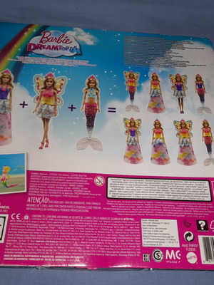 Barbie Dreamtopia καινούργιο σετ με 3 παραμυθένιες εμφανίσεις