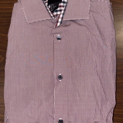 H&M striped shirt like new, size S, red multicolor