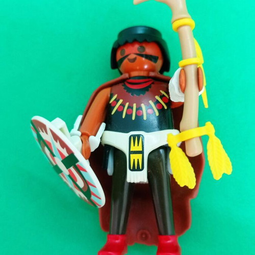 Playmobil Geobra фигура Индианец употребявана, 1992