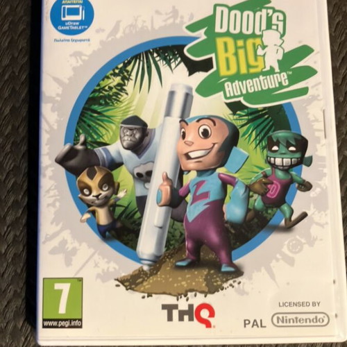 Dood’s Big Adventure Nintendo Wii game like new