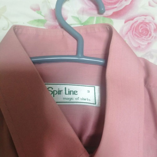 Silk shirt Spir Line size L, pink