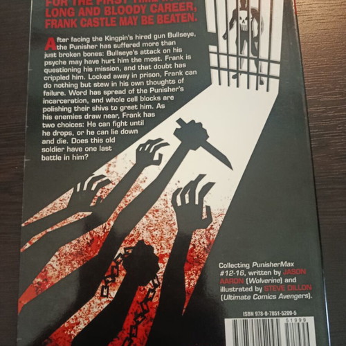 The Punisher Max Frank TPB first printing 2011 used