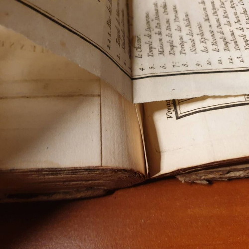 1789 Accompanying Volume with Maps for Anacharsis Used