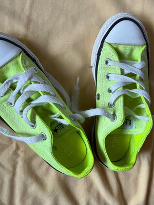 Παπούτσια Converse All Star μεταχειρισμένα, μέγεθος 28, πράσινα, unisex