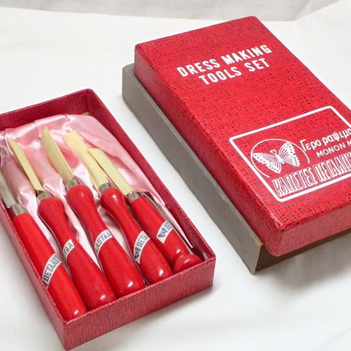 Vintage dress making tools set from Petalouda thread company new