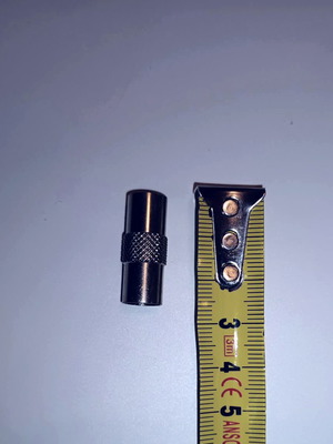 PAL (RF) Male to Male TV Adapter New