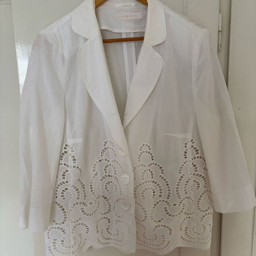 Alexander shirt like new, white, size 20