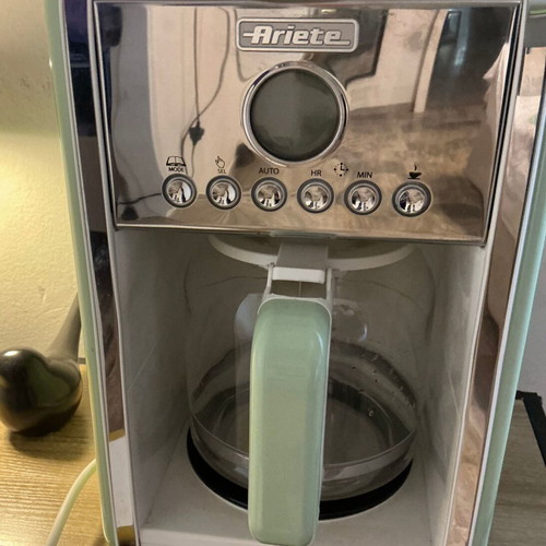 Vintage Ariete Filter Coffee Maker like new, 12-cup capacity