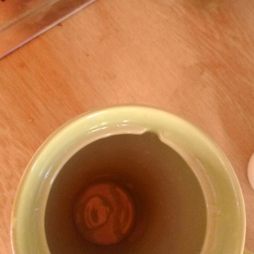 Coca-Cola green ceramic cup rare like new