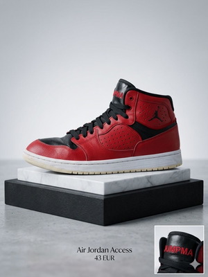 Jordan Access Gym Red sneakers like new, size 43
