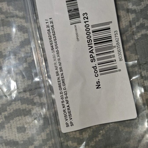 Nolan NFS-03 Dark Green Motorcycle Visor new, tinted