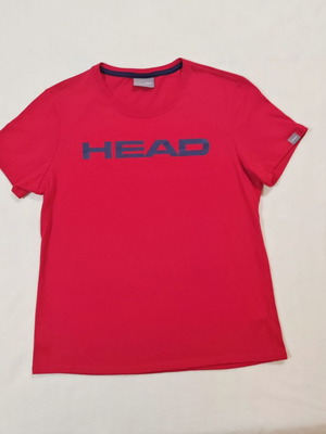 Head Club Lucy tennis t-shirt used, size S, red