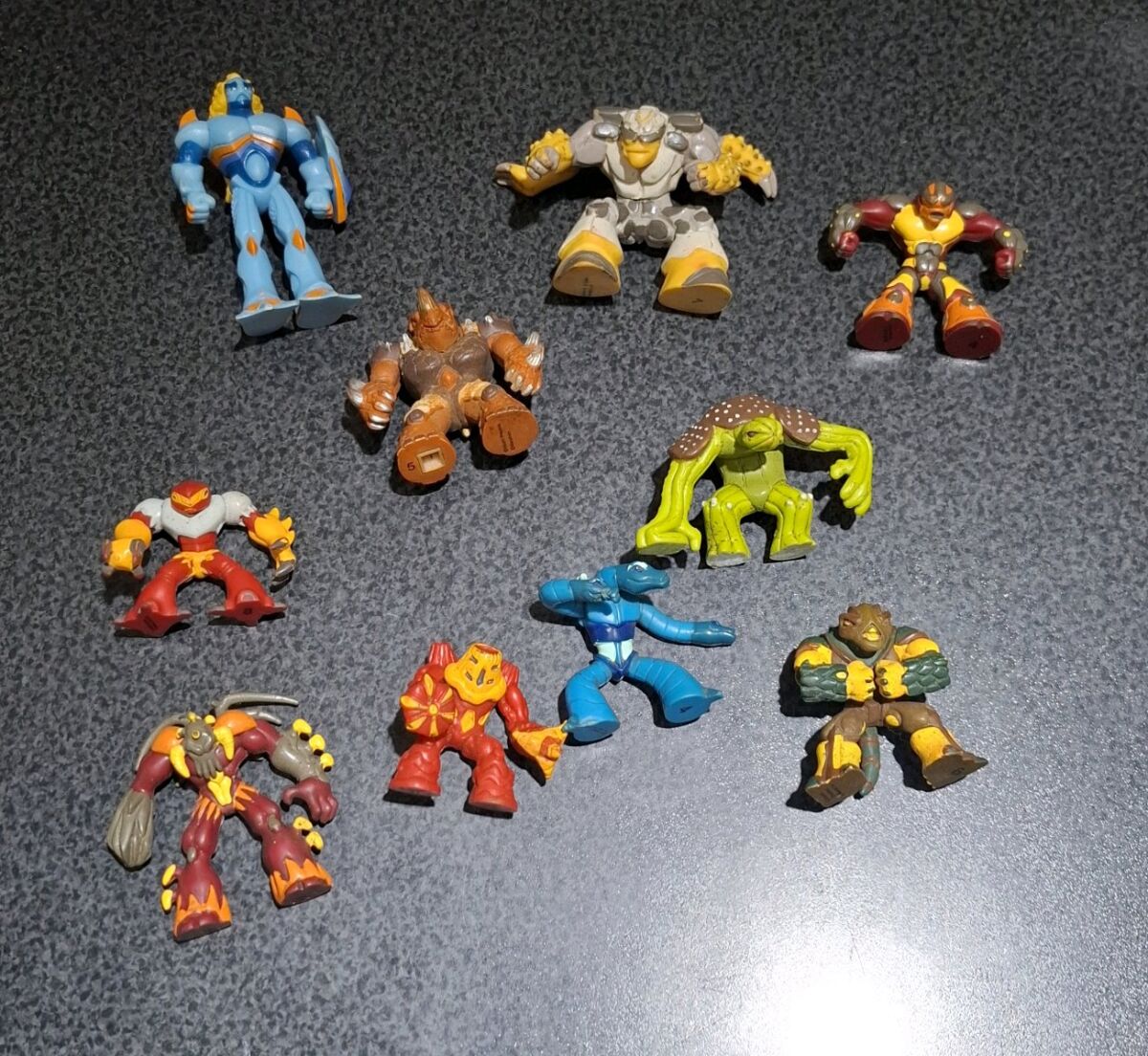 Gormiti figure set used, 10 pieces - € 28,00 - Vendora.cy