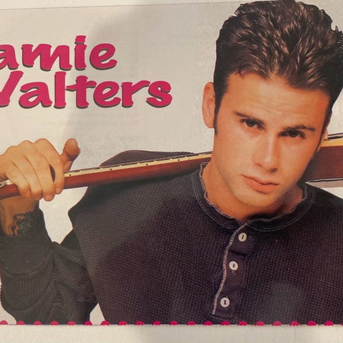 Jamie Walters Lyrics Insert from Afisorama Magazine In good condition Price 2 Euro