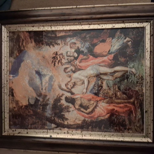 Collectible El Greco Baptism of Christ painting copy new