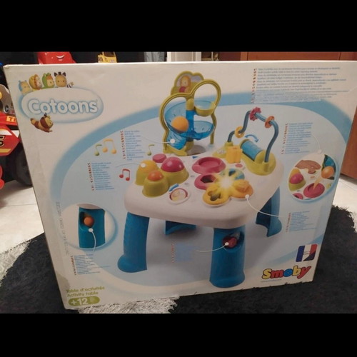 Smoby Cotoons Activity Table with Music for 12+ Months