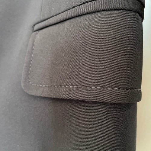 Benetton women's jacket like new, size S 36 8, black