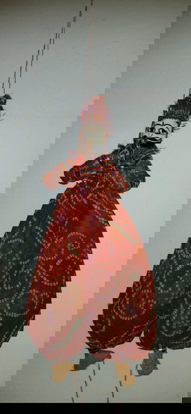 Rajasthani 49cm ινδική κουκλα