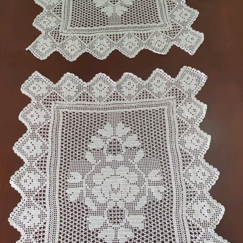 Handmade set of semens with 2 napkins new