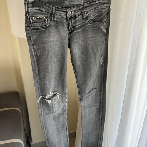 Stradivarius grey jean like new, size S