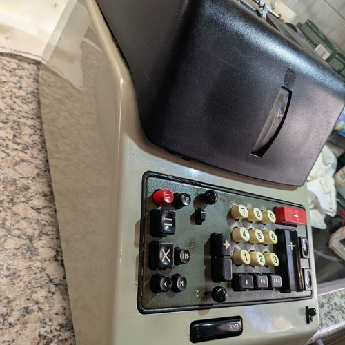 Olivetti Multisumma 24 electromechanical calculator used