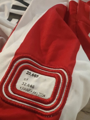 Επίσημη εμφάνιση Olympiacos 2004-05 Rivaldo Umbro σαν καινούργιο, One Size
