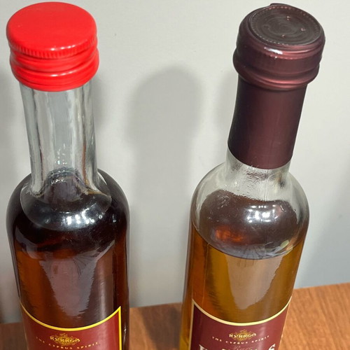 Vintage sealed bottles Zivania Cyprus very old