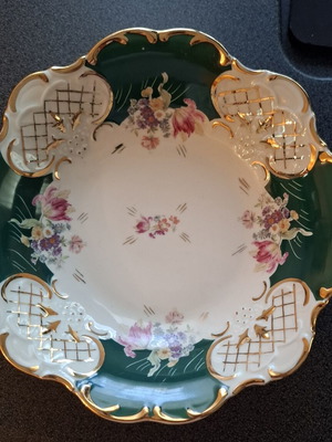 Vintage Mitterteich Bavaria Porcelain Platter 24cm used