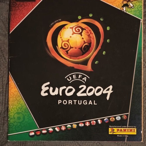 Panini UEFA EURO 2004 sticker album like new