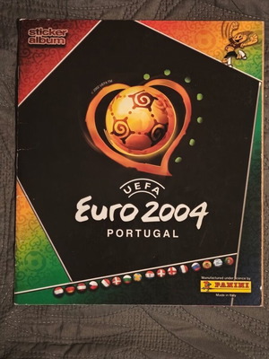 Panini UEFA EURO 2004 sticker album like new